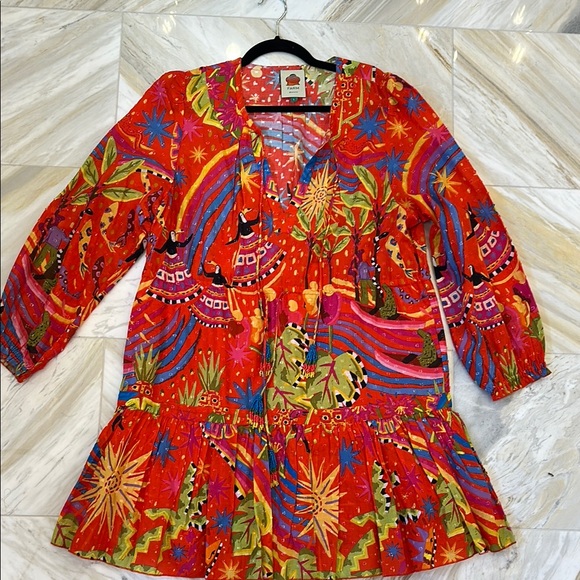 Farm Rio Colorful Dress - Picture 1 of 1